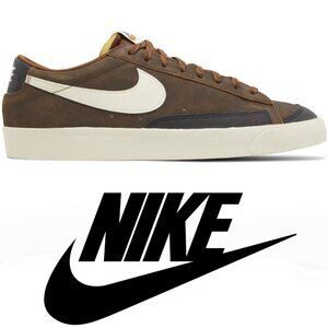 NIKE Blazer Low '77 Premium Vintage 'Certified Fresh - Pecan'  Men's  9.5 Unisex